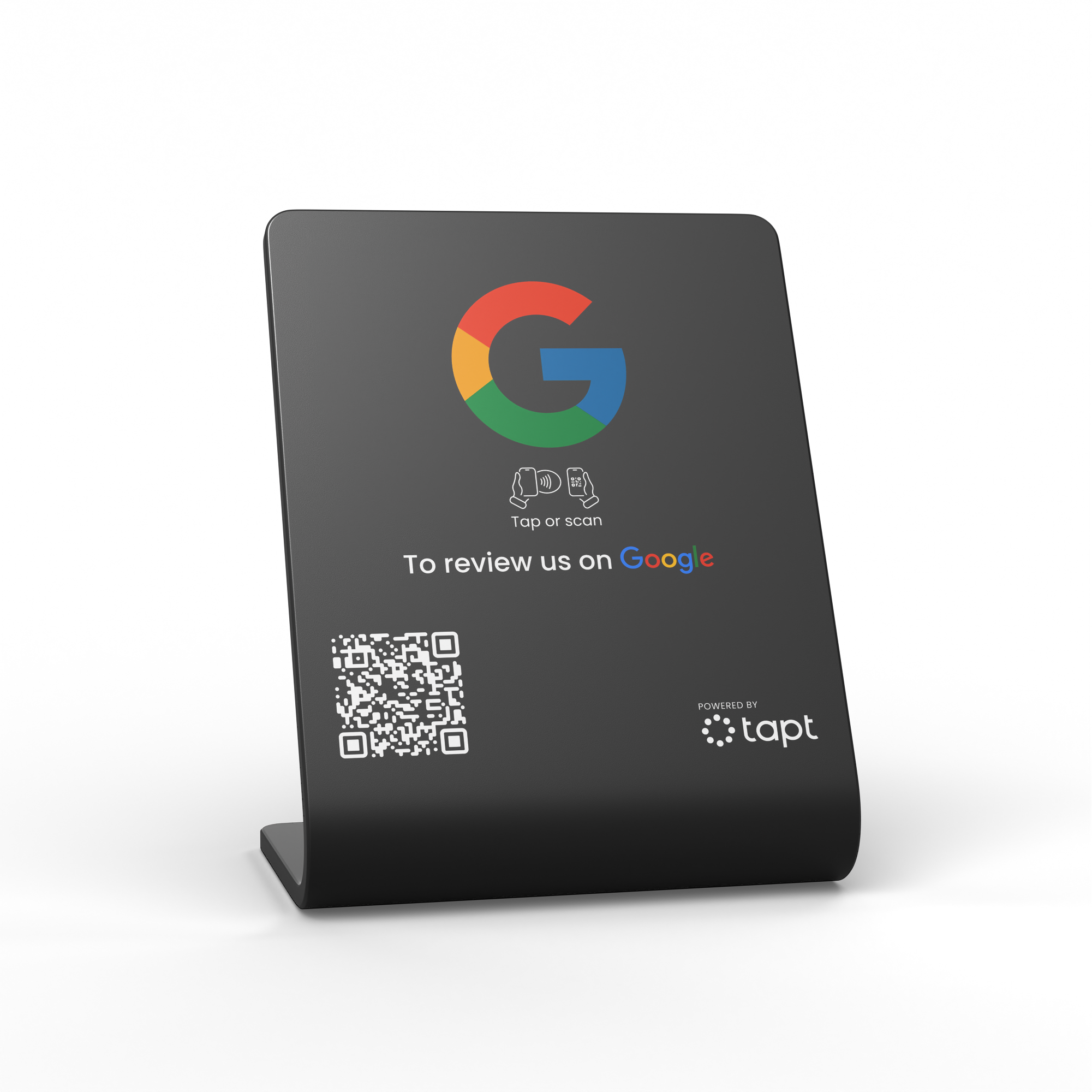 Custom Google Review Stand