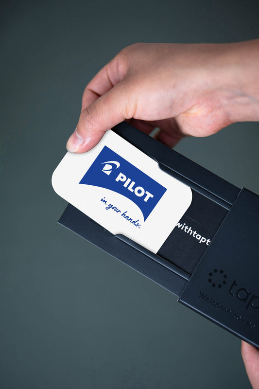 Pilot Pen Australia undertakes brand refresh with Tapt Digital Business Cards
