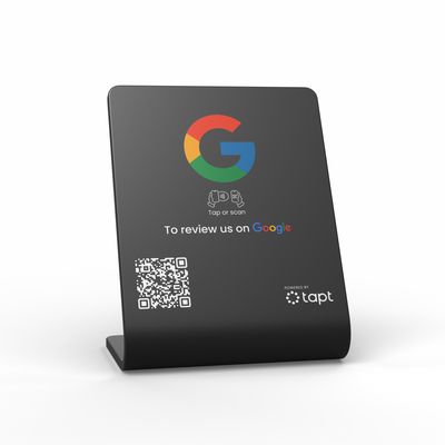 Custom Google Review Stand