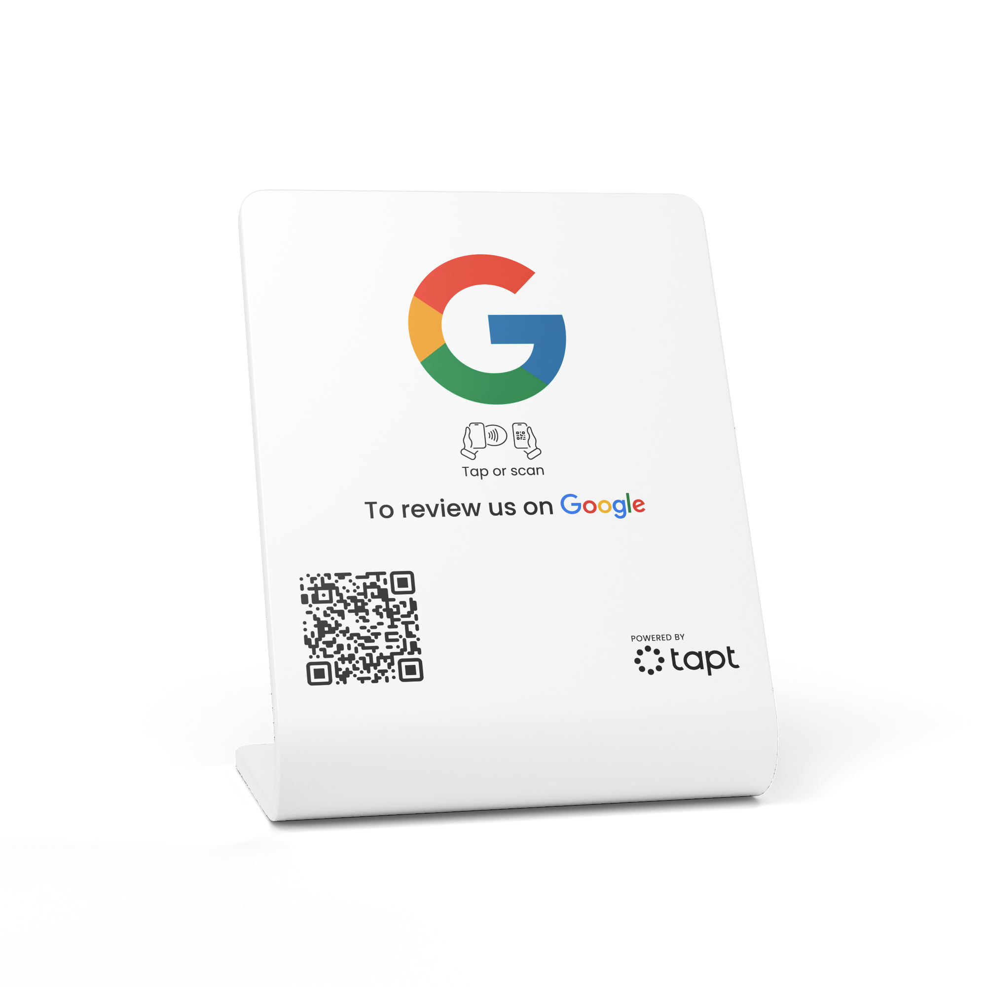 Custom Google Review Stand
