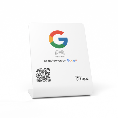 Custom Google Review Stand
